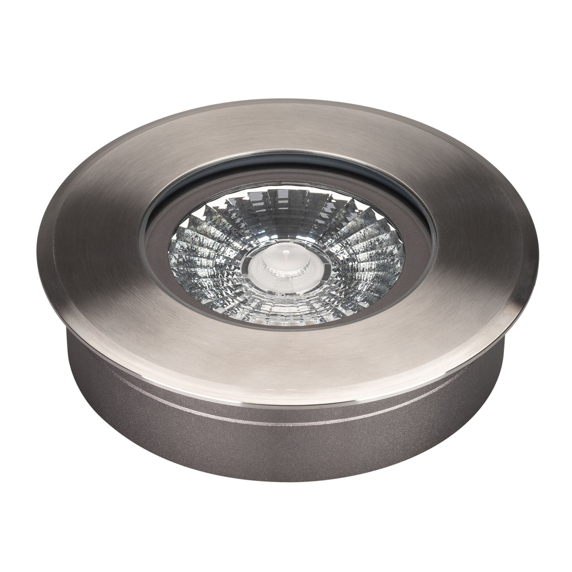 Arlight Светильник ART-GROUND-SLIM-R150-12W Warm3000 (SL, 35 deg, 24V) (IP67 Металл, 3 года) фото