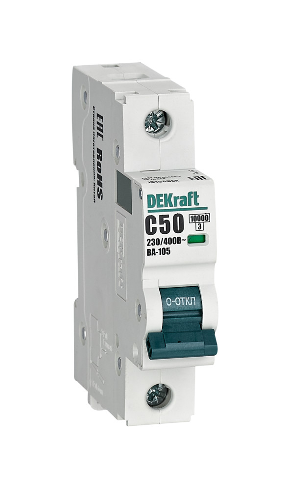 Dekraft Автоматический выключатель ВА105-1P-050A-C фото