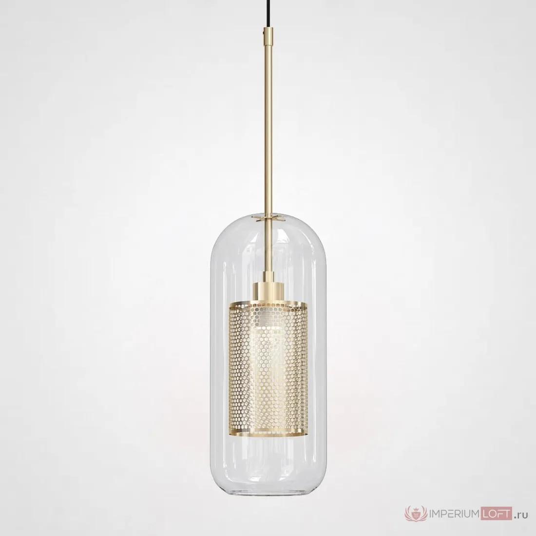 ImperiumLoft Подвесной светильник CATCH F cylinder brass D12 фото
