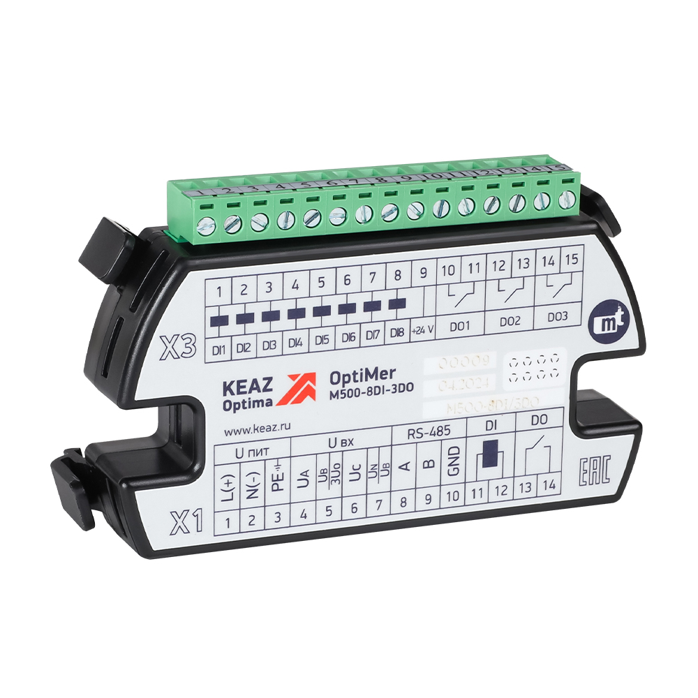 КЭАЗ Модуль расширения OptiMer-M500-8DI-3DO. фото