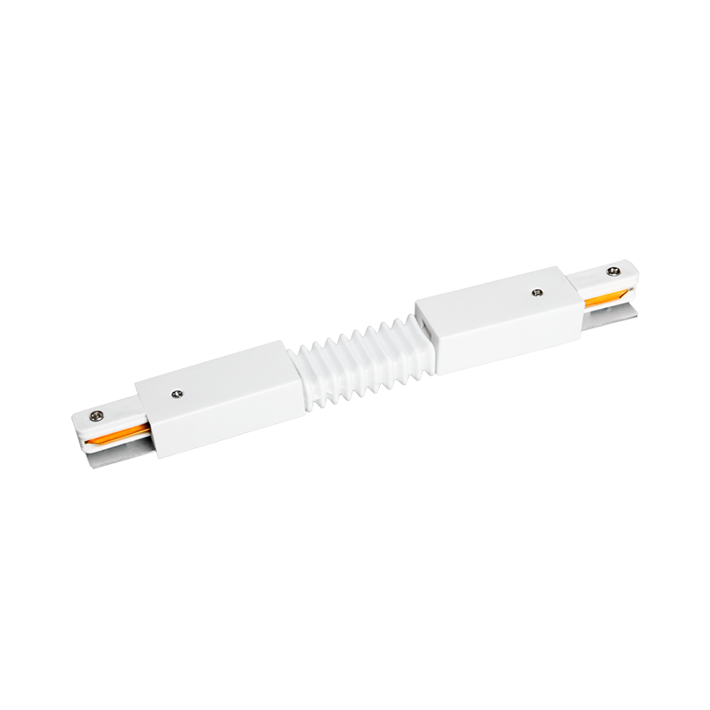 Jazzway PTR CF-WH Коннектор гибкий белый F-обр. фото