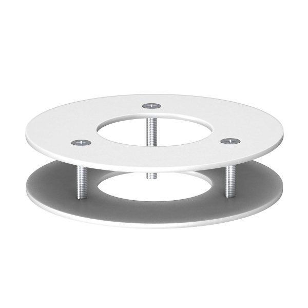 Рамка потолочная для электромонтажной колонны, сталь белый