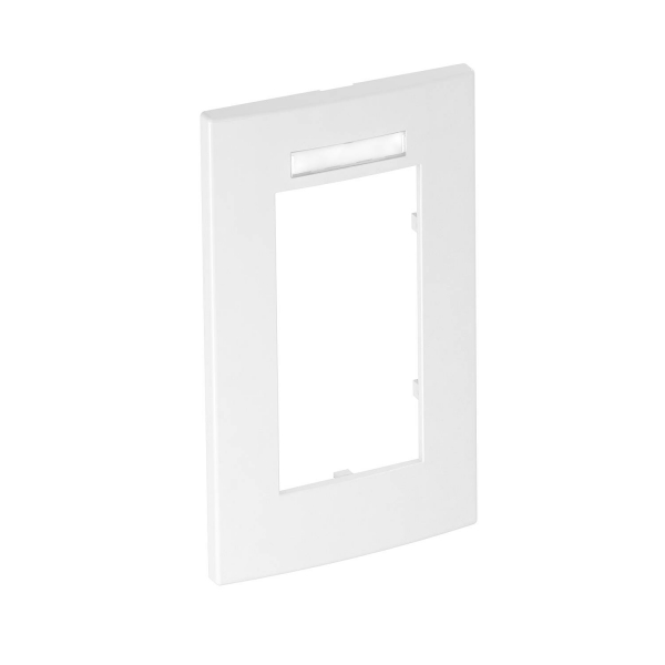 Рамка двойная 2хModul45 для маркировки