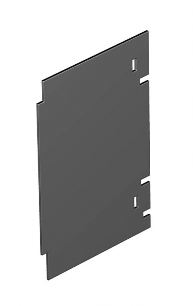 Перегородка для напольного бокса Telitank (ПВХ, черный)