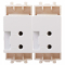USB зарядка 2 мод, беж