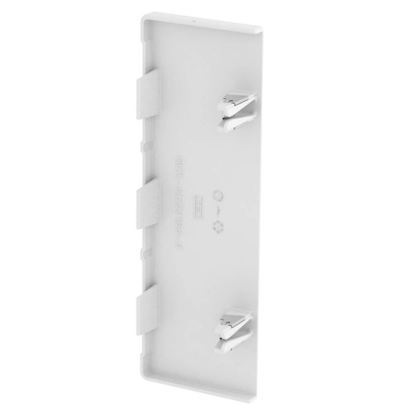 Заглушка торцевая кабель-канала Rapid 45, 53x160 мм, ПВХ, белый