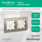 Рамка 2гн шампань AtlasDesign Systeme Electric (1/10)