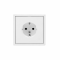 Розетка 1гн с З/К с/у лотос механизм 16А ArtGallery Systeme Electric (1/5/20)