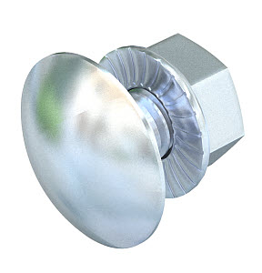 Болт с плоской головкой M10x25 мм