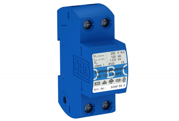 УЗИП 1-полюсный NPE (Класс I), 255 В