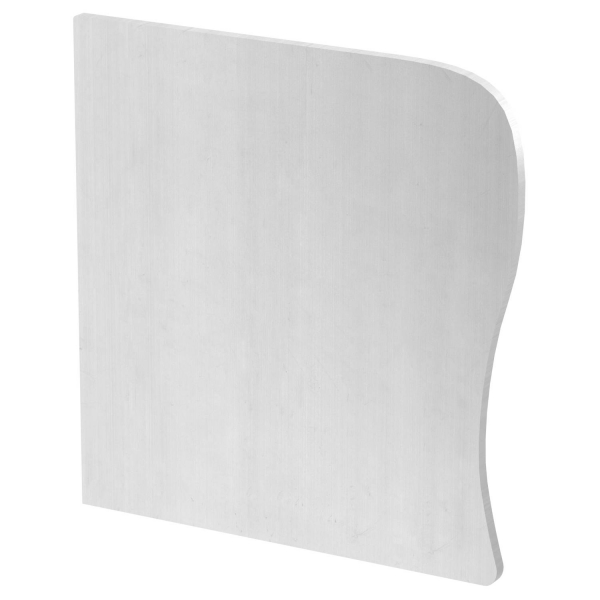 Заглушка торцевая левая дизайнерского канала тип Swing, алюминий анодированный