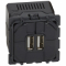 Розетка 2гн USB+USB с/у механизм Celiane Legrand (5)