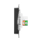 Розетка RJ11, чёрный Эпика EKF