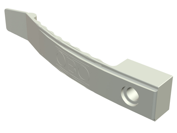 Держатель кабеля 8 шт 3x1,5 односторонний, серый