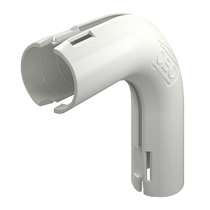 Дуга для трубы Quick-Pipe 90°, пластик M20 (белый)