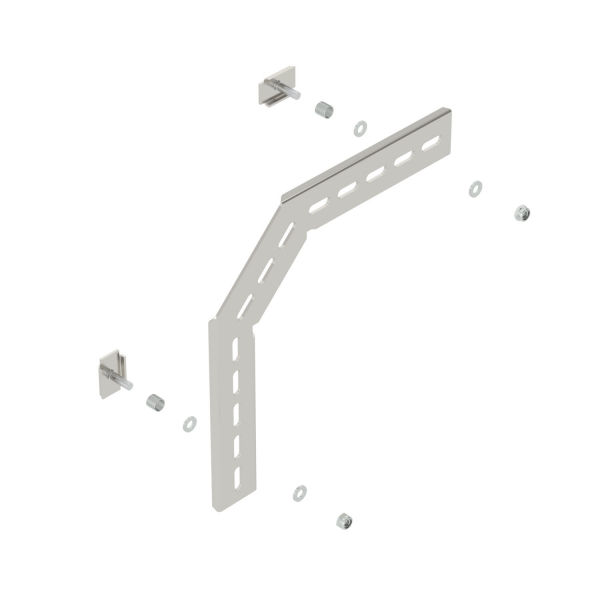 Монтажный уголок 90° 230x230 мм