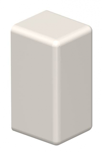 Заглушка торцевая кабель-канала WDK 10x20 мм, ПВХ, кремовый RAL9001