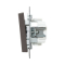 Механизм выключателя, одноклавишный, проходной, мокко Эпика EKF