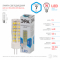 Лампа светодиод 7Вт капсула G4 4000К 560Лм C-7W-220V-CER-840-G4 ЭРА (1/500)