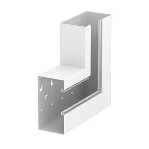 Угол плоский кабель-канала Rapid 80, 90x170 мм (без крышки)