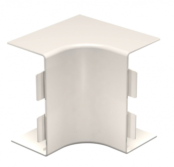 Угол внутренний кабель-канала WDK 60x130 мм ПВХ кремовый RAL9001