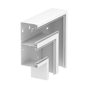 Угол плоский кабель-канала Rapid 80, 90x210 мм