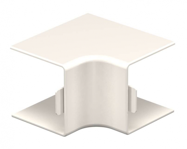 Угол внутренний кабель-канала WDK 40x40 мм ПВХ кремовый RAL9001