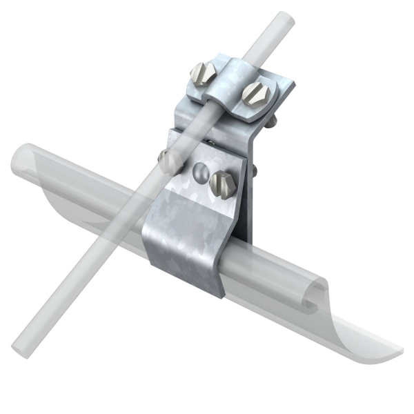 Клемма для кровельного водосточного желоба