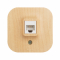 Розетка 1гн ТФ RJ11 о/у дерево IP20 Quteo Legrand  (1/20)