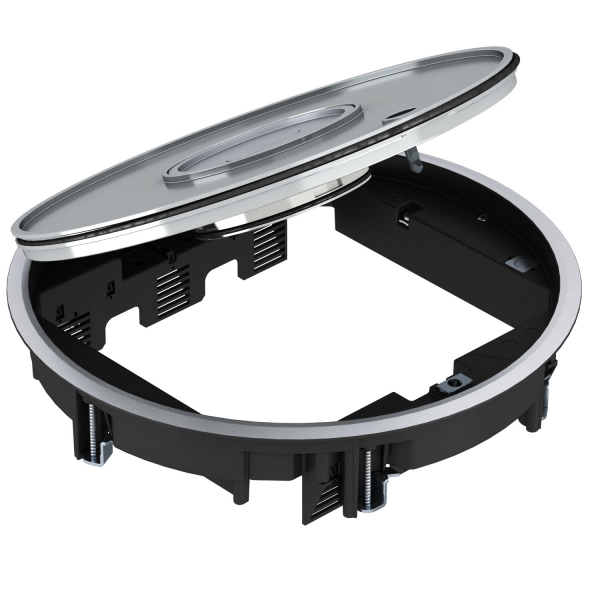 Лючок GRAF9-2 с выемкой под напольное покрытие 3 мм, IP65