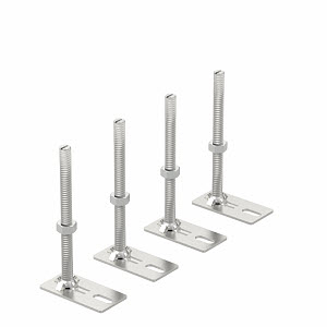 Комплект опор регулируемых для кассетных рамок и OKB M8x50 мм (4 шт., сталь)