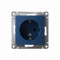 Розетка 1гн с З/К с/у аквамарин AtlasDesign Systeme Electric (1/20)