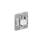 Розетка RJ11, белый Эпика EKF