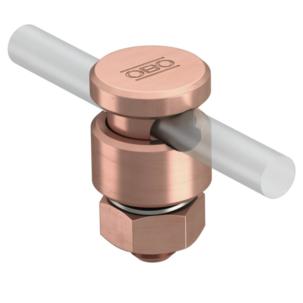 Клемма крепежная для проволоки Rd 8-10 мм