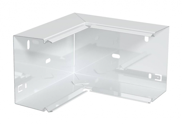 Угол внутренний кабель-канала LKM 60x100 мм, сталь белый