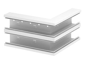 Угол наружный кабель-канала Rapid 80, 70x210 мм