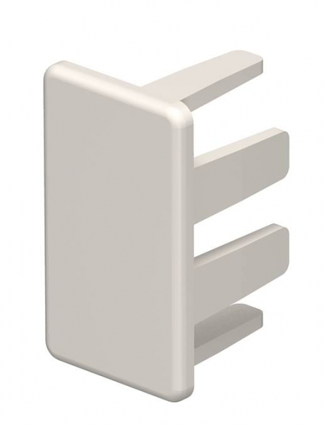 Заглушка торцевая кабель-канала WDK 15x30 мм, ПВХ, кремовый RAL9001