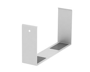 Накладка стыковая кабель-канала Rapid 80, 70x130 мм, сталь, светло-серый RAL7035